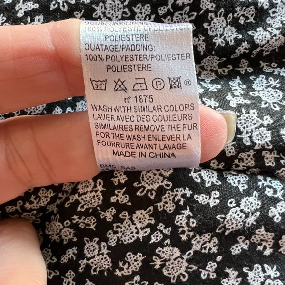 Long winter coat Mademoiselle DDP for girl, Size 12 midnight blue - Picture 12 of 12